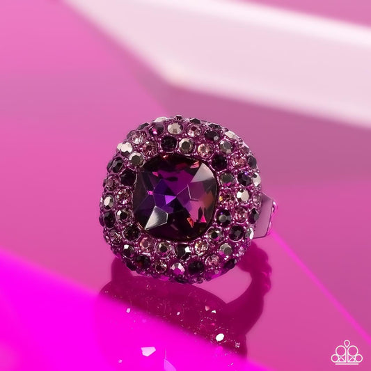 Glistening Grit- Purple