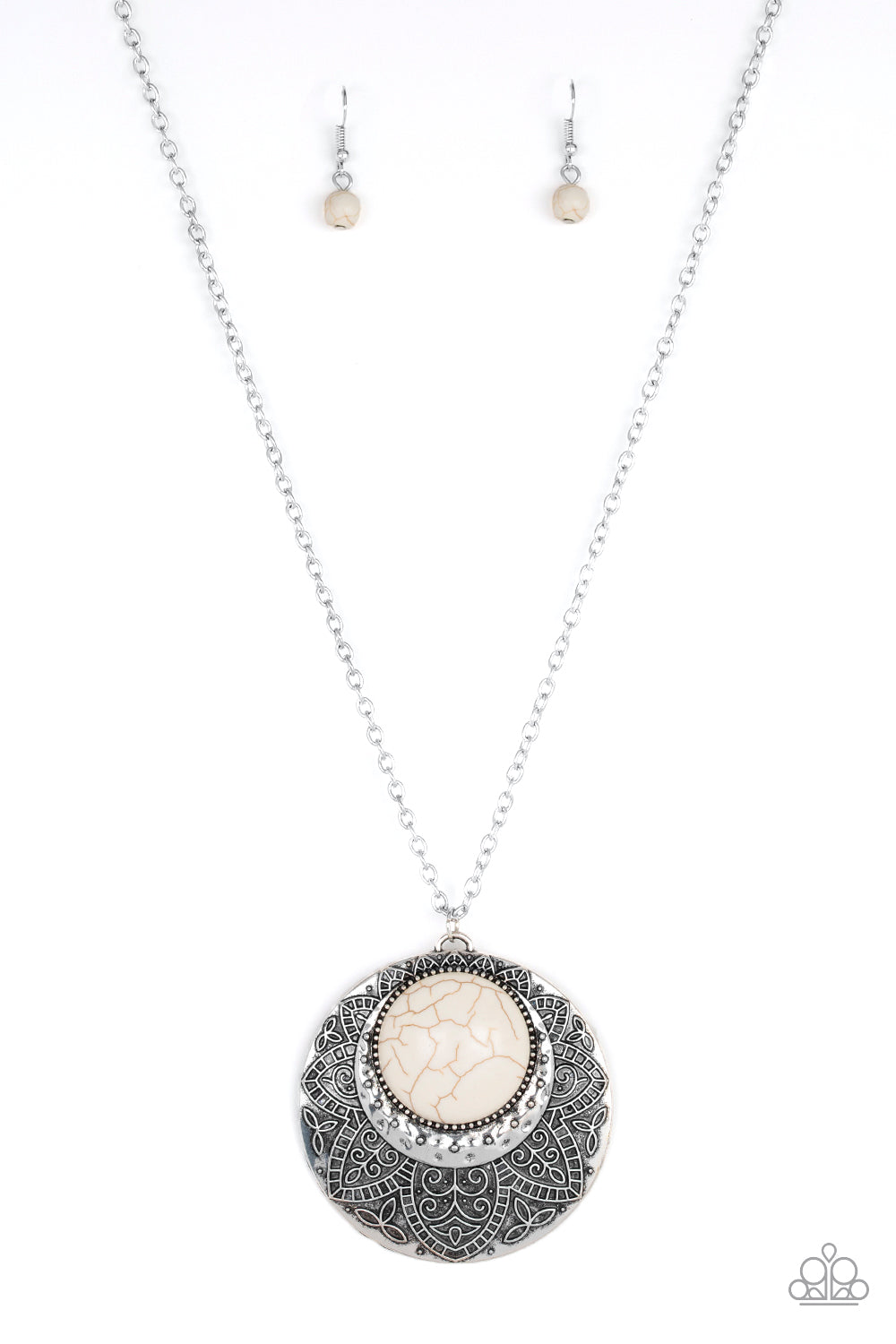 Medallion Meadow - White
