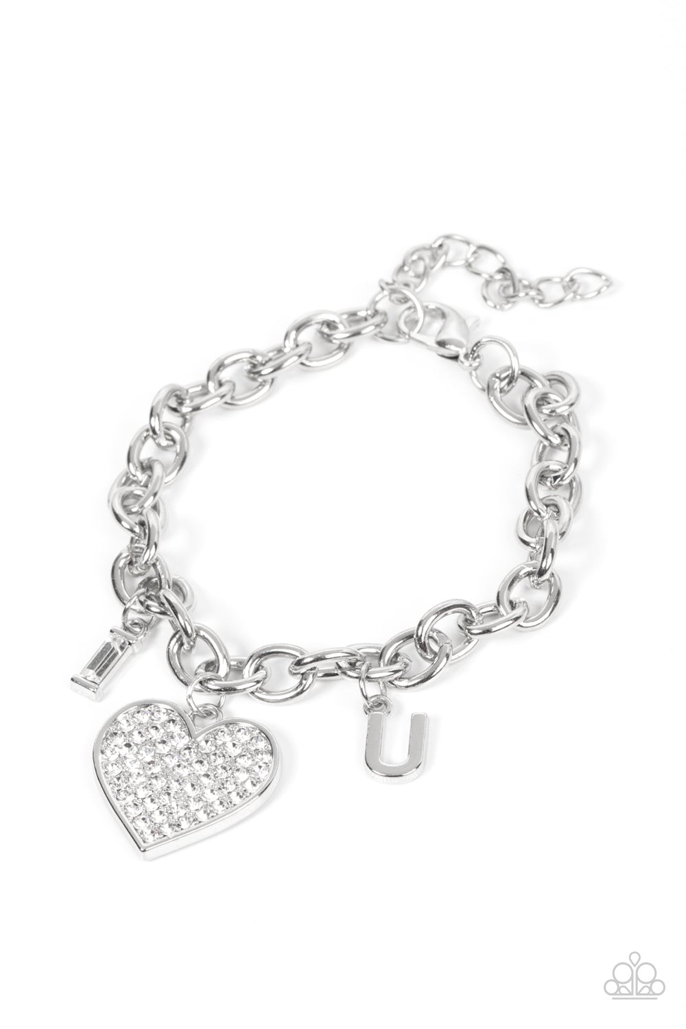 Heartbreakingly Blingy Set - White
