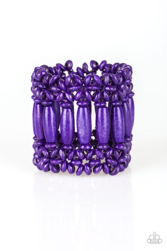 Barbados Beach Club - Purple Bracelet