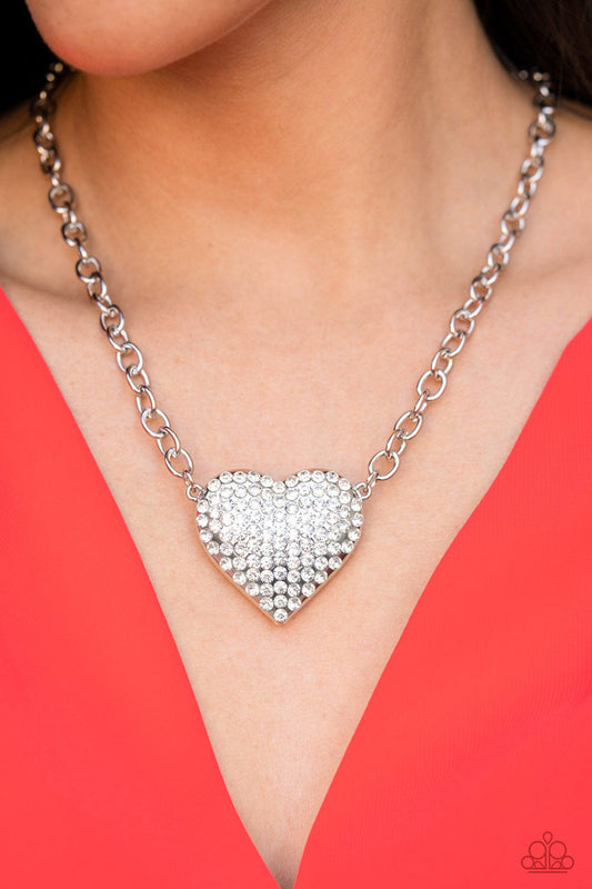 Heartbreakingly Blingy Set - White